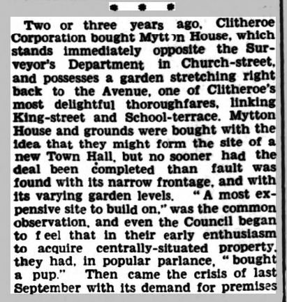 1939-08-11 A.R.P.   H.Q.  Mytton House 1